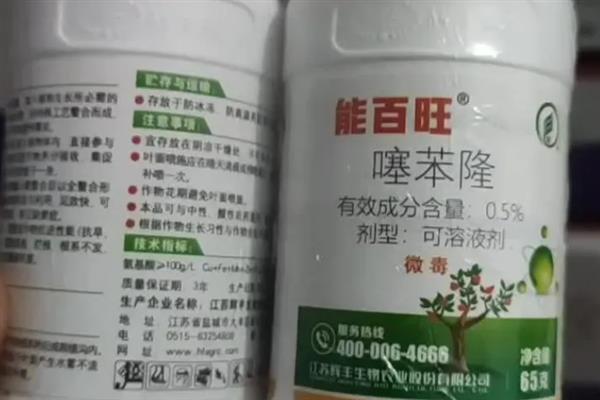 能百旺如何使用，针对药害可兑水喷洒在叶片上