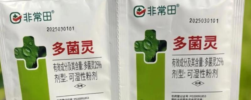 多菌灵的作用，具有保护和治疗的作用