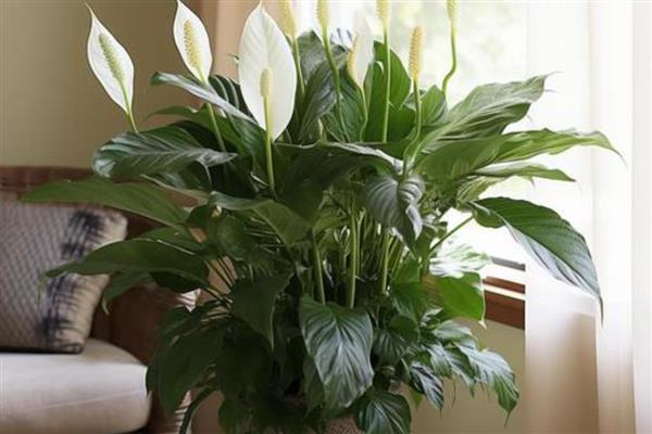 白掌叶子发黑的原因,浇水不当、施肥不当等均可能导致叶片发黑