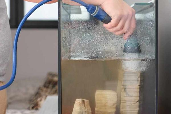 热带鱼鱼缸如何正确换水，需提前困水