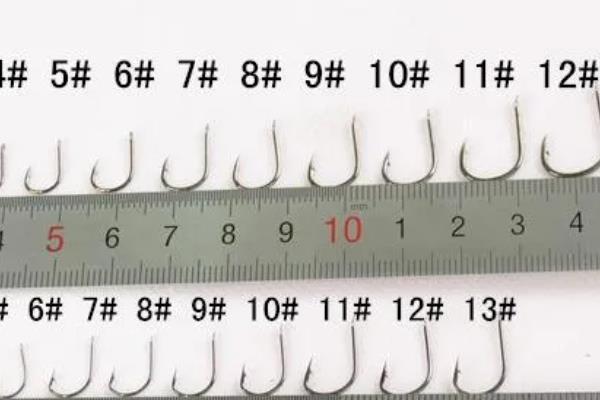 不同钩型的适钓鱼种，袖钩适合垂钓中小型鱼类