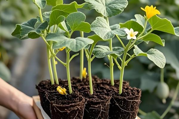 如何种植羊角蜜甜瓜,按照4厘米的株距播种