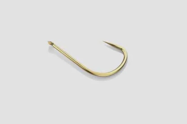 钓鱼绑钩方法,按以下3个步骤进行