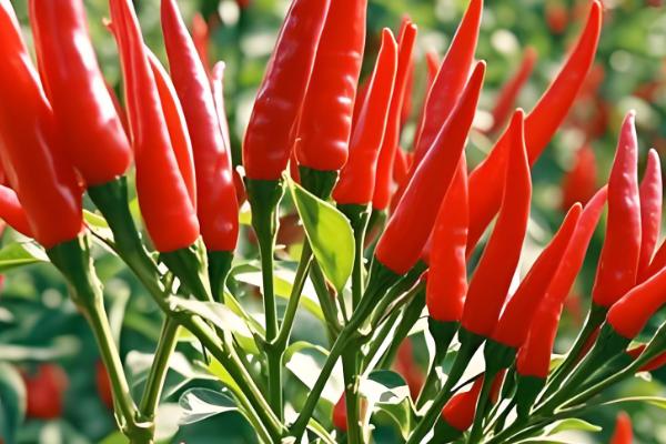 朝天椒的亩产量,一般能达到350-500公斤左右